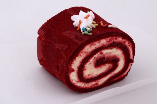 Picture of Bread Basket Red velvet Swiss Roll 1pc