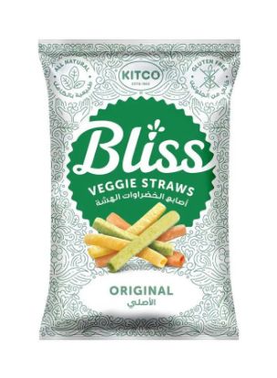 Picture of Kitco Bliss Veggie Straws Chips 135gm