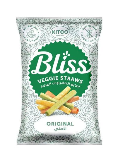 Picture of Kitco Bliss Veggie Straws Chips 135gm