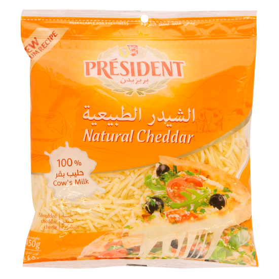 Picture of President Natural Cheddar 450gm