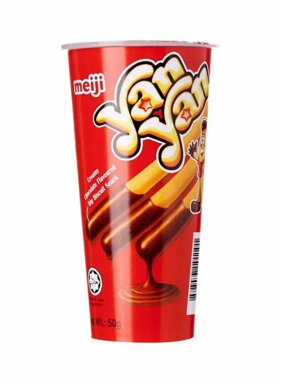 Picture of Meiji Yan Yan Cup Chocolate Snack 57gm