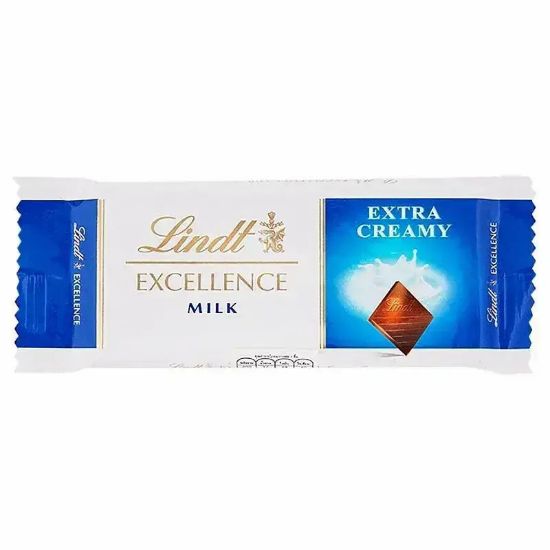 Picture of Lindt Excellence Milk Chocolate Extra Fine & Creamy 35gm