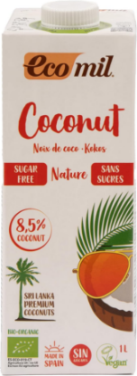 Picture of Ecomil Coconut Milk Nature Sugar Free 1ltr