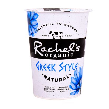 Picture of Rachels Organic Set Greek Style Natural Yogurt 450gm