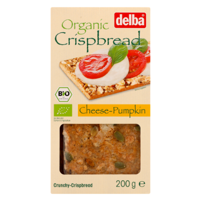 Picture of Delba Bio Crispbread With Sunflower & Pumpkin Seeds 200gm