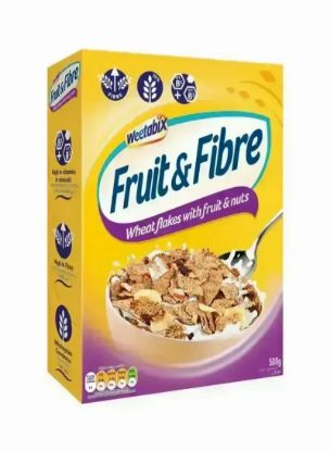 Picture of Weetabix Cereal Fruit & Fibre Flakes 500gm