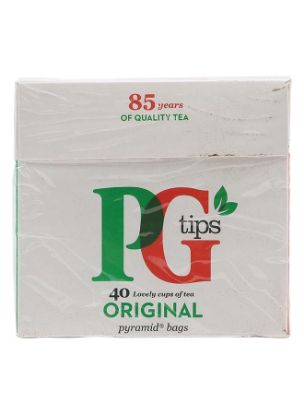 Picture of Pg Tips Tea Pyramid Bags The Original Bags 40's 1Pack