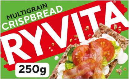 Picture of Ryvita Cracker Multi Grain Crunchy Rye Breads 250gm