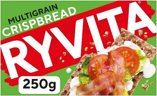 Picture of Ryvita Cracker Multi Grain Crunchy Rye Breads 250gm