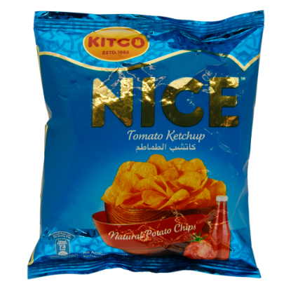 Picture of Kitco Nice Tomato Ketchup Potato Chips  14gm