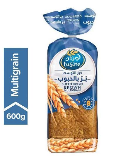 Picture of L'Usine Multigrain Brown Sliced Bread 600gm