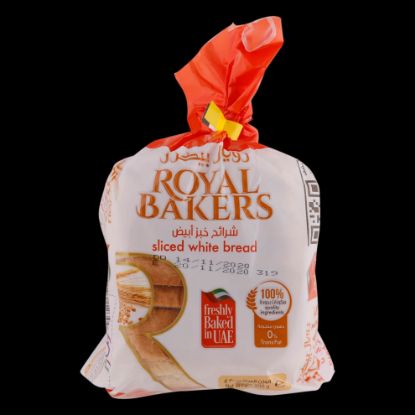 Picture of Royal Bakers Slice Bread White Medium 485gm