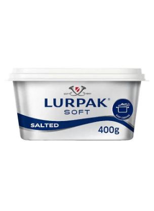 Picture of Lurpak Soft Butter Blended With Canola Oil Salted, 400gm