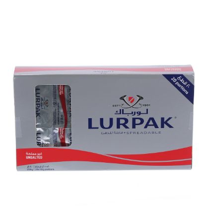 Picture of Lurpak Unsalted Spreadable Butter 10gm Pack of 20