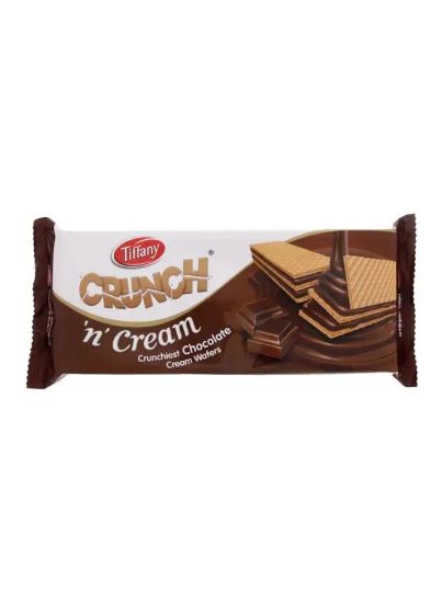 Picture of Tiffany Crunch N' Cream Crunchiest Chocolate Wafers 135gm