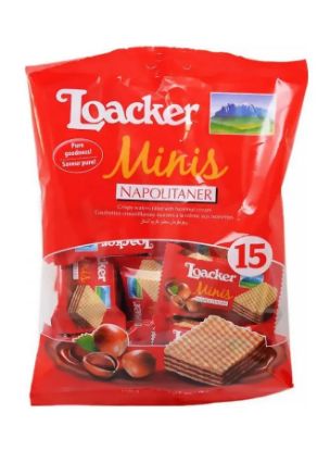 Picture of Loacker Minis Napolitaner No Trans Fats 150gm