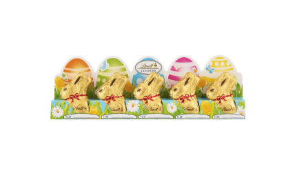 Picture of Lindt Choco Milk Gold Bunny (5x10gm)