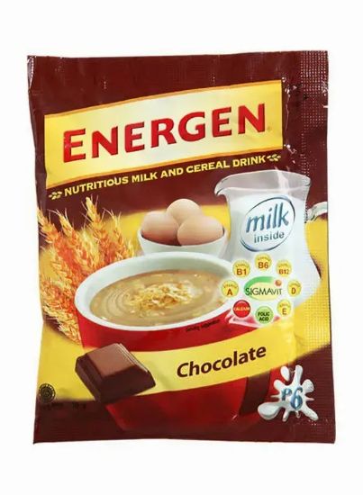 Picture of Energen Chocolate Cereal Mix With Milk 30gm