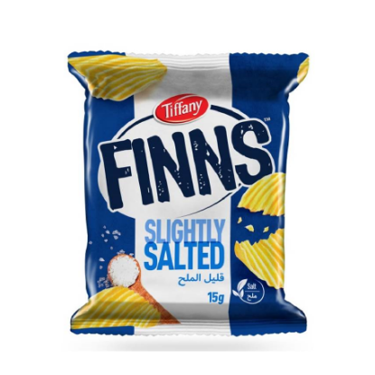 Picture of Tiffany Chips Slightly Salted Finns 15gm