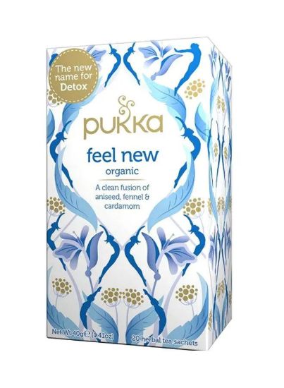 Picture of Pukka Fennel & Cardamom Herbal Tea Caffeine Free 20 Sachets 40gm