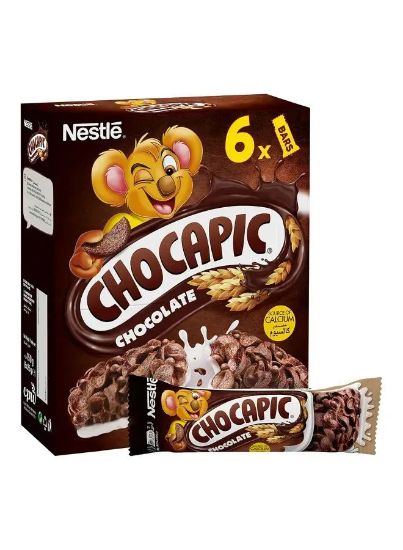 Picture of Nestle Chocapic Chocolate Breakfast Cereal Bar 6x25gm