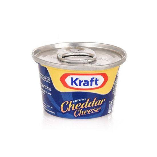 Picture of Kraft Cheddar Cheese Can 50gm