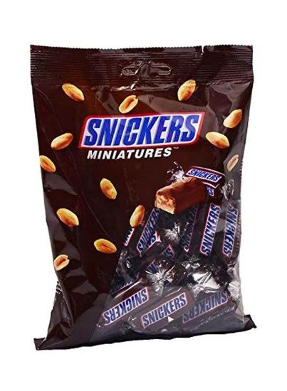 Picture of Snickers Miniatures Chocolate 150gm