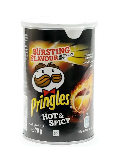 Picture of Pringles Chips Hot & Spicy 70gm