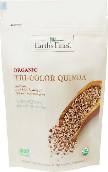 Picture of Earths Finest Organic Tri Colour Quinoa 340gm