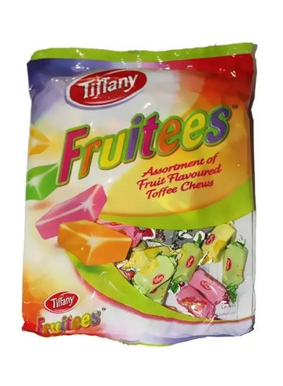 Picture of Tiffany Fruitees Assortment Of Fruit Flavoured Toffee Chews 600gm