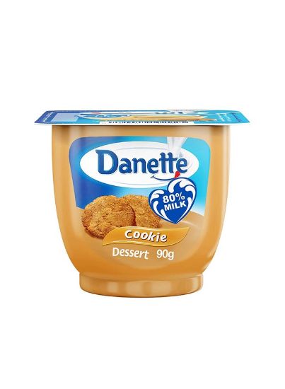 Picture of Danette Cookies Dessert 80% Milk, 90gm