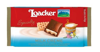 Picture of Loacker Chocolate Bar Milk 87gm