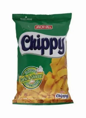 Picture of Jack 'N Jill Chippy Flavored Garlic & Vinegar Corn Chips 115gm