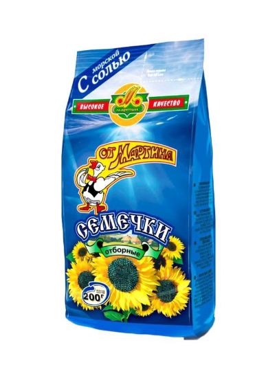 Picture of Martin Sunflower Seeds With Seasalt 200gm