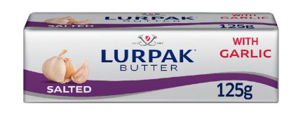 Picture of Lurpak Butter Garlic Salted 125gm