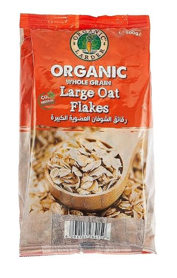 Picture of Organic Larder Oat Flakes Large Oat Flakes 500gm