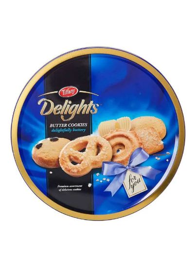 Picture of Tiffany Delights Butter Cookies Delightfully Buttery 900gm