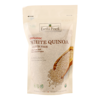 Picture of Earth's Finest Organic White Quinoa Gluten FreegmO Free 340gm