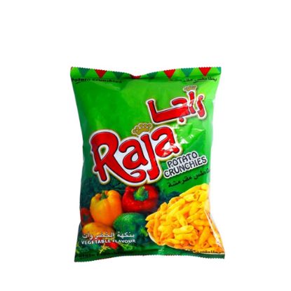 Picture of Raja Potato Crunchies Vegetable Flavour 85GM