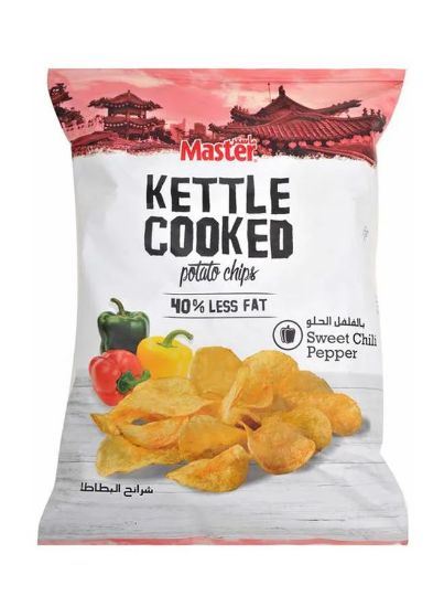 Picture of Master Kettle Cooked Potato Chips Sweet Chilli Pepper 170gm