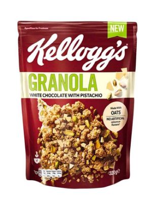 Picture of Kellogg's Granola White Chocolate With Pistachio 320gm