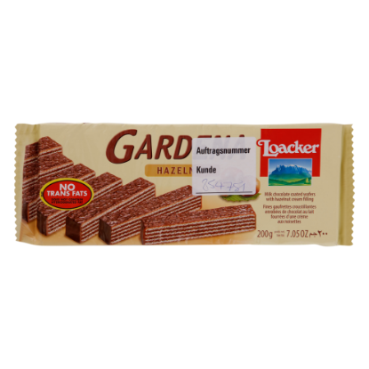 Picture of Loacker Gardena Hazelnut 200gm