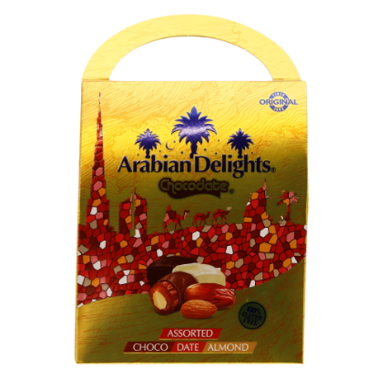 Picture of Arabian Delights Chocodate Choco, Date & Almond 180gm