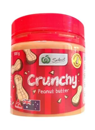 Picture of Woolworth's Peanut Butter Crunchy 500gm