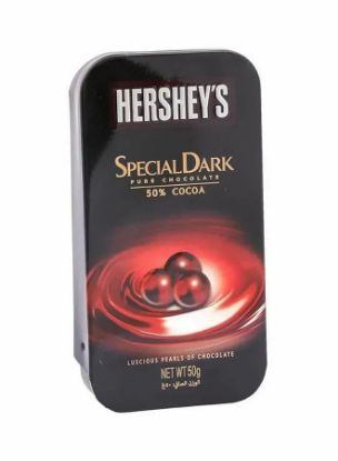 Picture of Hershey's Special Dark Pure Chocolate 50% Cocoa 50gm