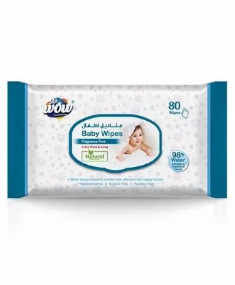 Picture of Wow Baby Wipes 80's