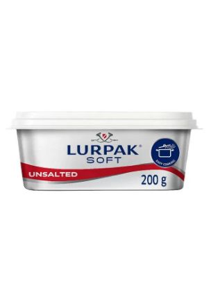 Picture of Lurpak Soft Butter Blended With Canola Oil Unsalted 200gm