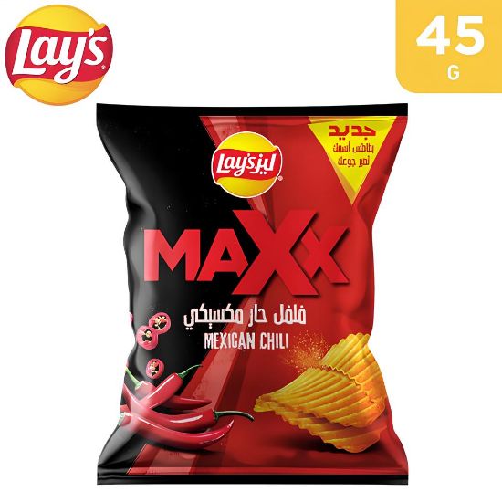 Picture of Lay's Chips Max Mexican Chili 45gm