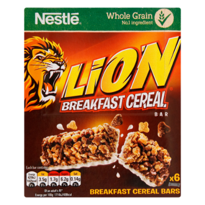 Picture of Nestle Breakfast Cereal Bars Whole Grain 150gm