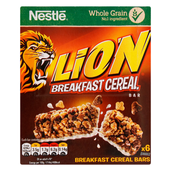 Picture of Nestle Breakfast Cereal Bars Whole Grain 150gm